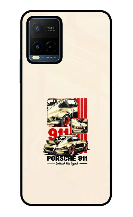 Classic Porsche 911 Vivo Y21/Y21s/Y33s Back Cover