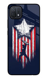 Captain America Marvel Art Oppo A16 Glass Case