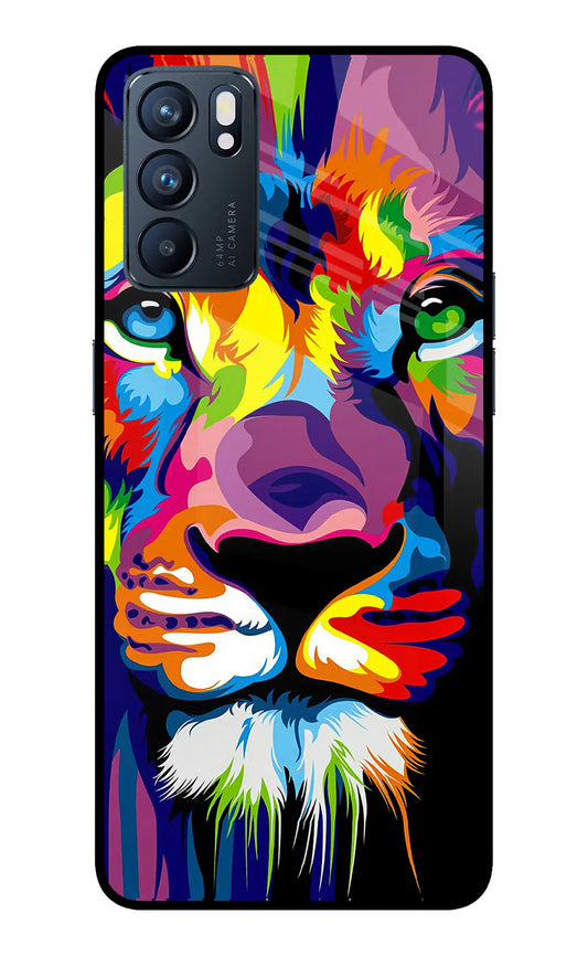 Lion Oppo Reno6 5G  back cover