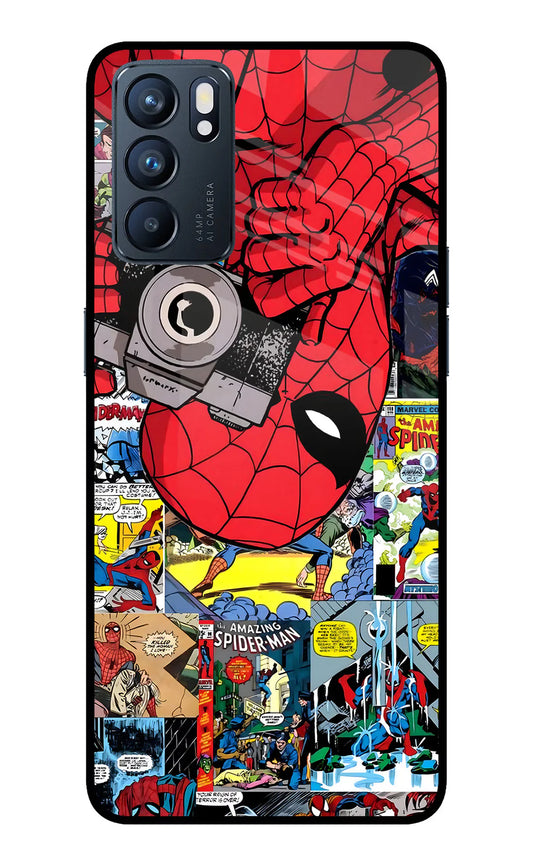 Spider Man Oppo Reno 6 5G back cover
