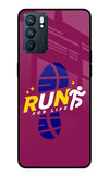 Run for Life Oppo Reno6 5G Glass Case