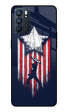 Captain America Marvel Art Oppo Reno6 5G Glass Case