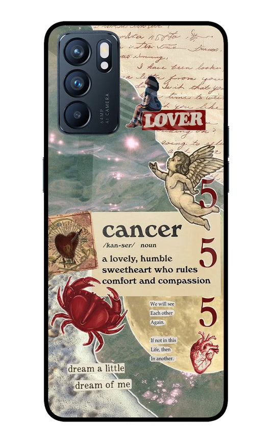 Cancer Zodiac Oppo Reno6 5G back cover