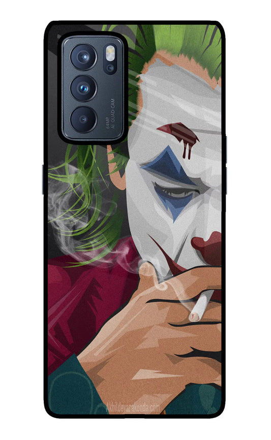 Joker Smoking Oppo Reno6 Pro 5G back cover