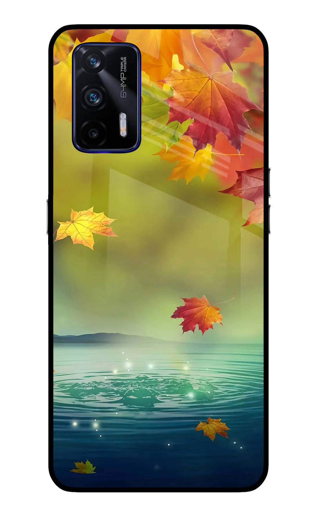 Flowers Realme GT 5G Back cover