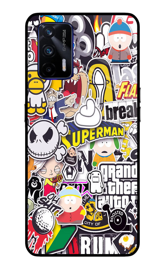 Sticker Bomb Realme GT 5G Back cover