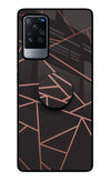 Geometric Pattern Vivo X60 Pro Glass Case