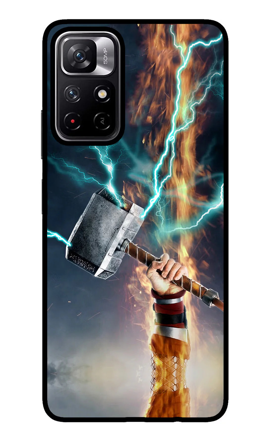 Thor Hammer Mjolnir Redmi Note 11T 5G Back cover