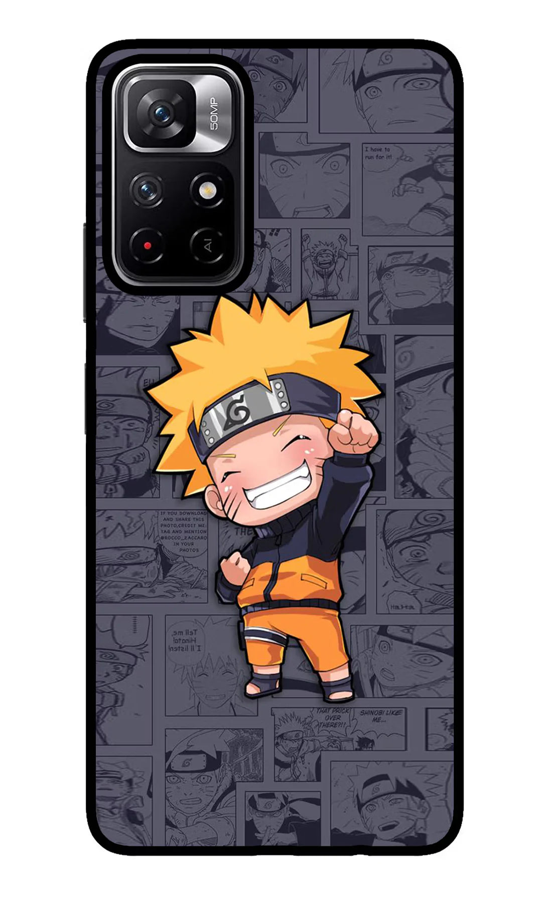 Chota Naruto Redmi Note 11T 5G Back cover