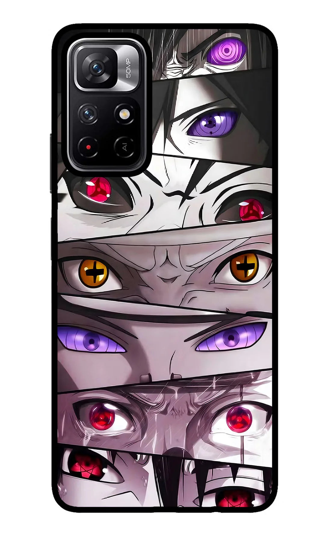 Naruto Anime Redmi Note 11T 5G Back cover