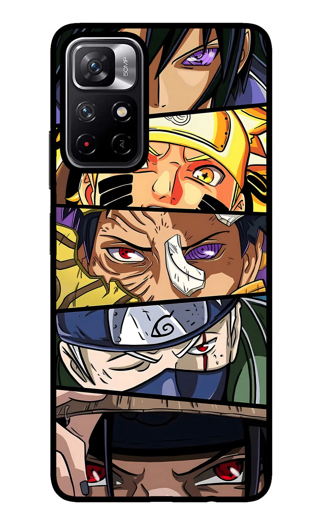 Naruto Character Redmi Note 11T 5G Back cover
