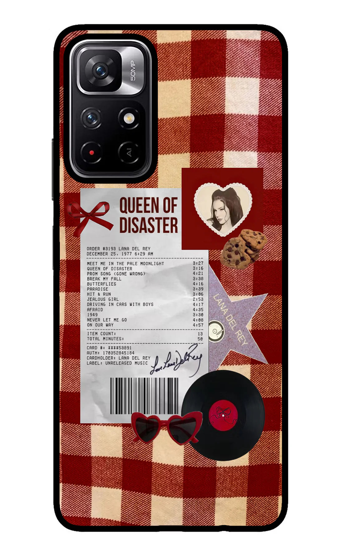 Queen of Disaster Redmi Note 11T 5G Back cover