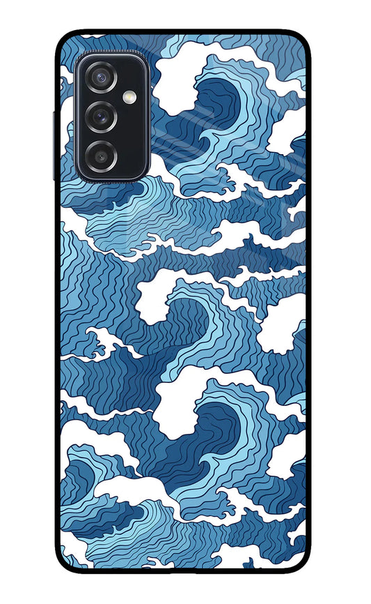 Blue Waves Samsung M52 5G Back cover