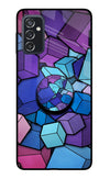 Cubic Abstract Samsung M52 5G Glass Case