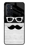 Mustache Oneplus 9RT Glass Case