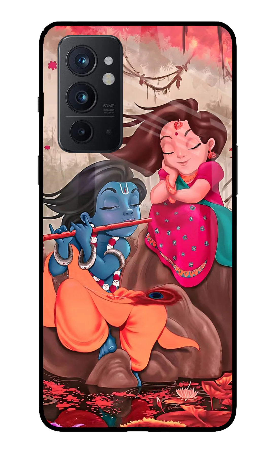 Radhe Krishna Oneplus 9RT Back cover