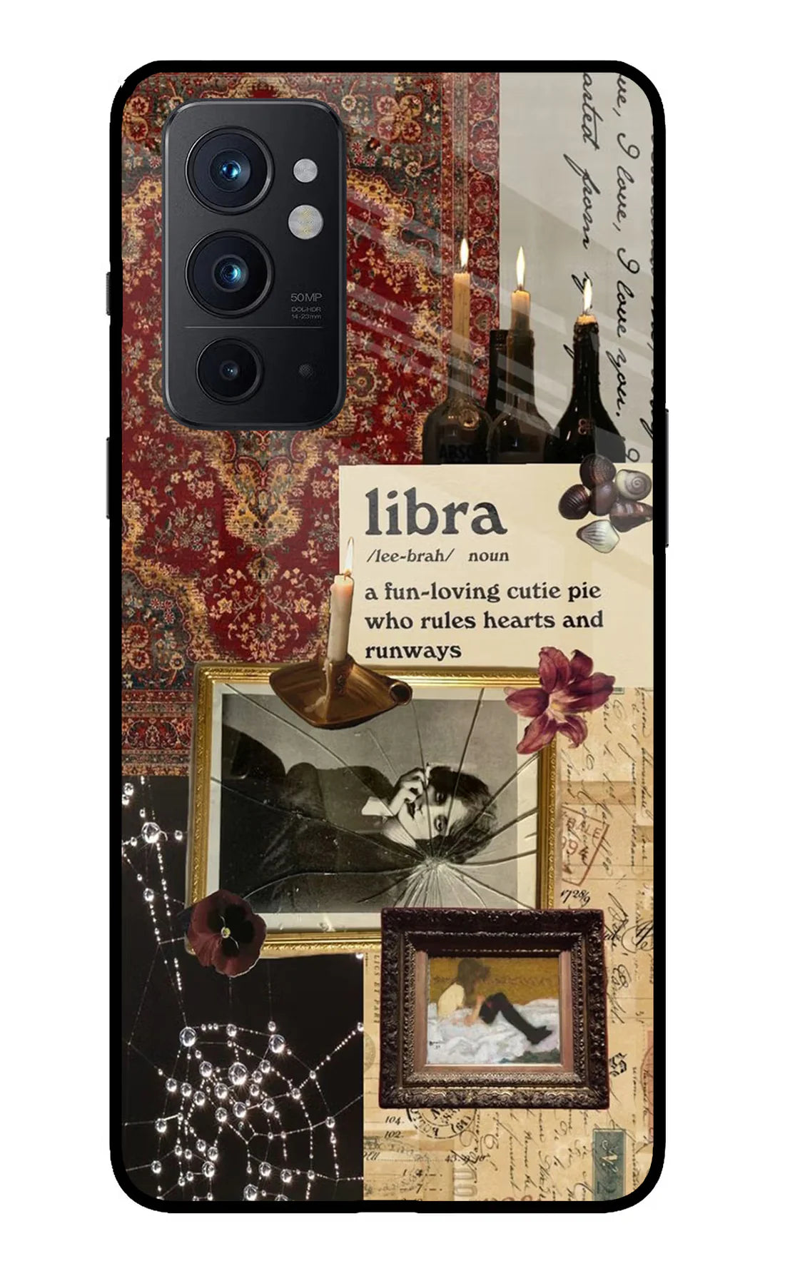 Libra Zodiac Oneplus 9RT Back cover