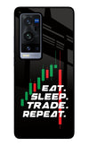 Eat Sleep Trade Repeat Vivo X60 Pro+ Glass Case