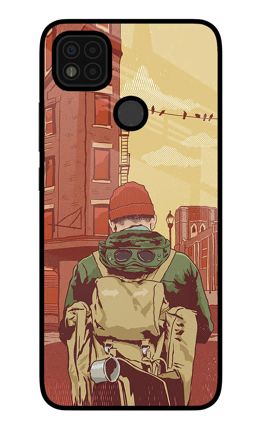 Adventurous Poco C31 Back cover