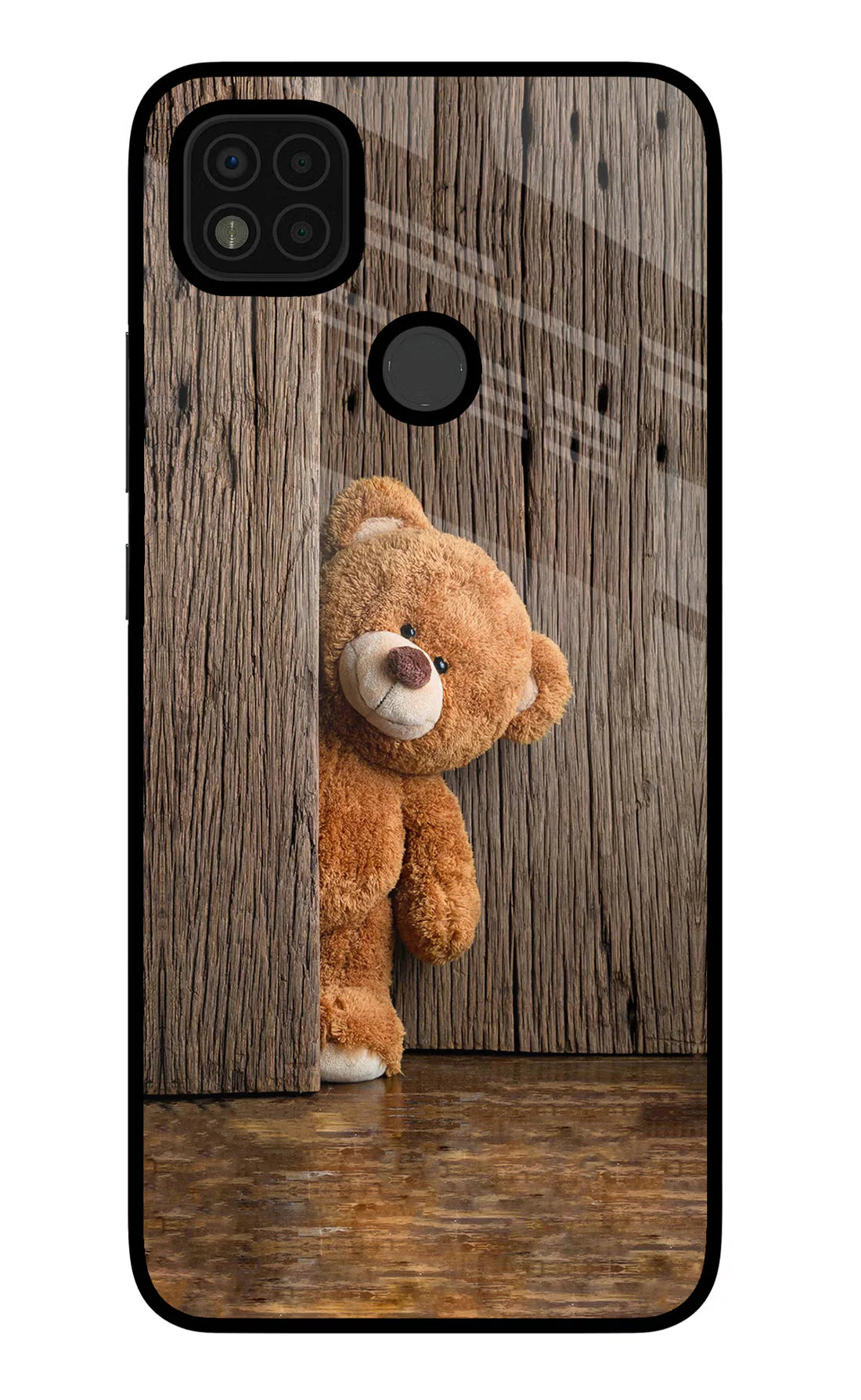Teddy Wooden Poco C31  Back cover
