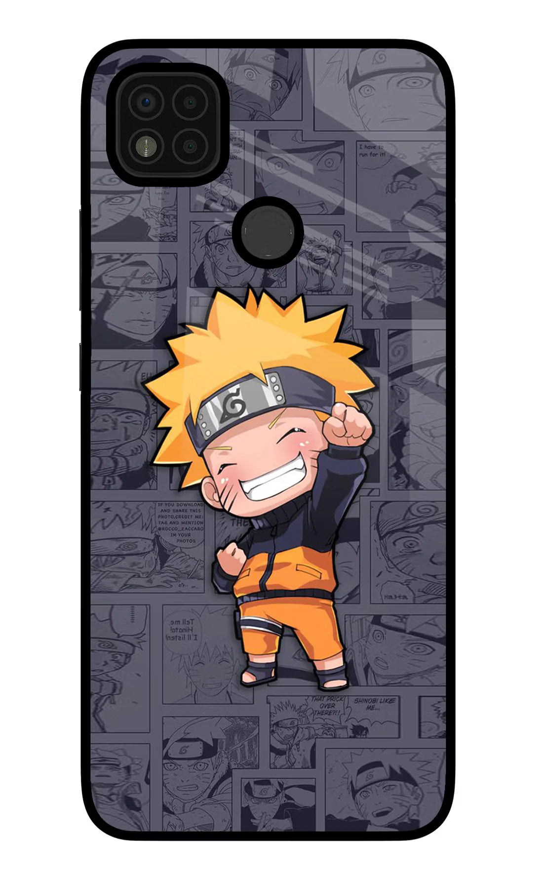 Chota Naruto Poco C31 Back cover