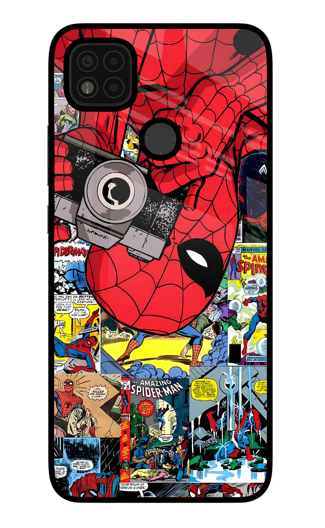 Spider Man Poco C31 Back cover