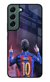 Messi Samsung S22 Glass Case