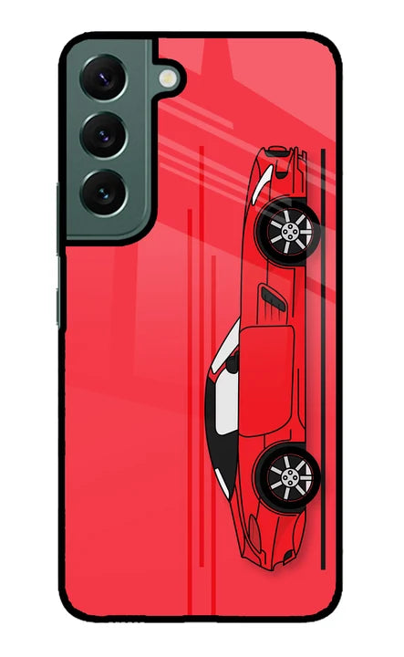 Red Velocity Samsung S22 Back Cover