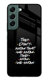 FRIENDS Dialogue Samsung S22 Plus Glass Case