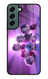 BTS Chibi Samsung S22 Plus Glass Case