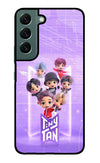 BTS Tiny Tan Samsung S22 Plus Glass Case