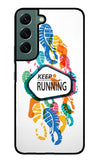 Keep Running Samsung S22 Plus Glass Case