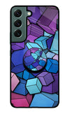 Cubic Abstract Samsung S22 Plus Glass Case