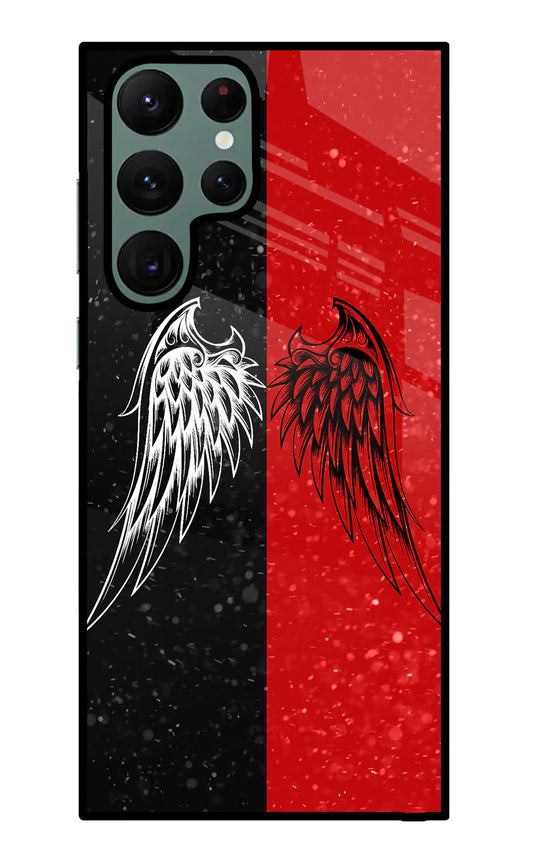 Wings Samsung S22 Ultra Back cover