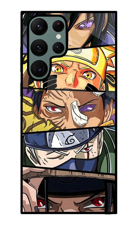 Naruto Character Samsung S22 Ultra Back Cover