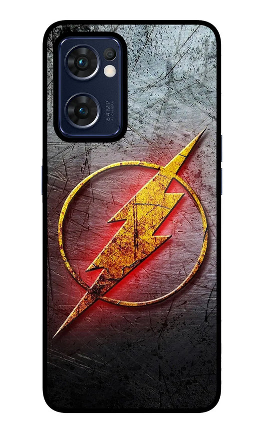 Flash Oppo Reno7 5G back cover