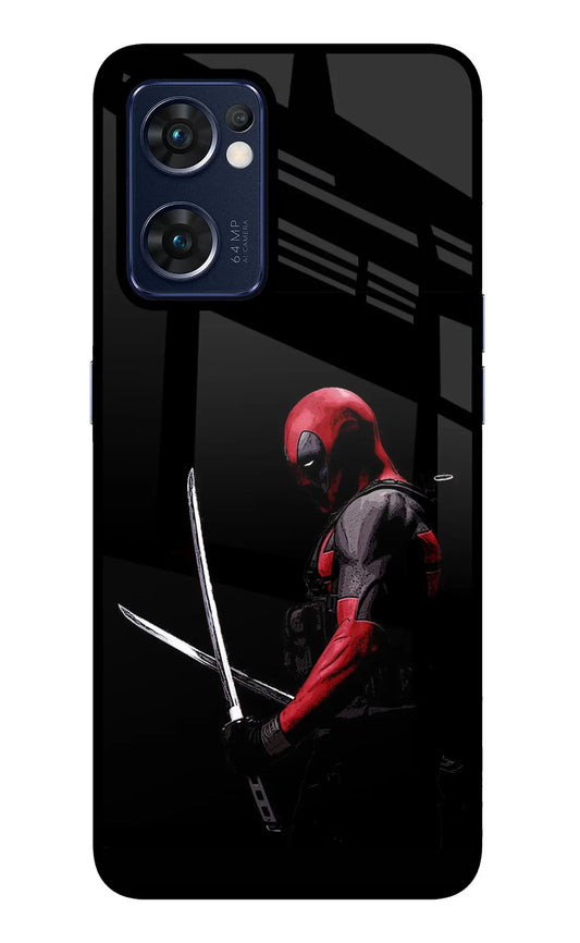 Deadpool Oppo Reno7 5G back cover