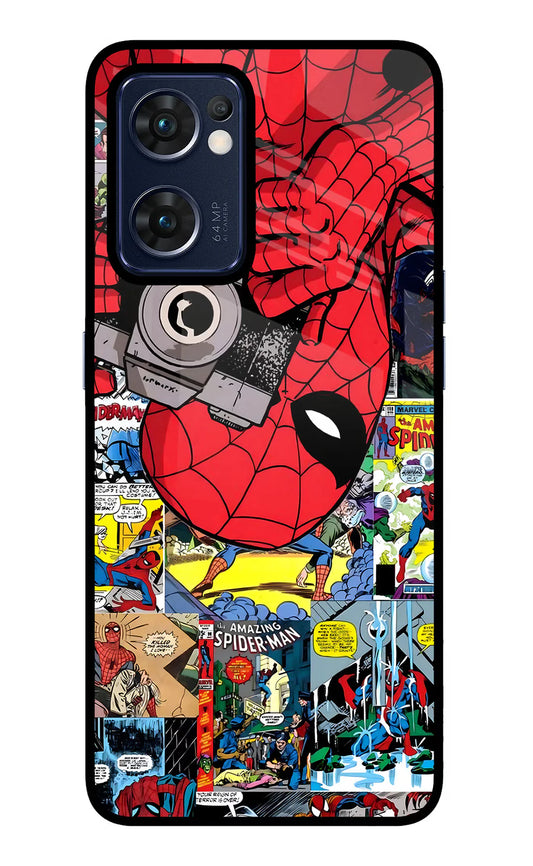 Spider Man Oppo Reno7 5G back cover