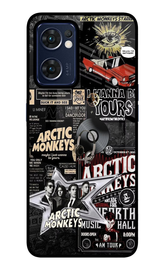 Arctic Monkeys Oppo Reno7 5G back cover