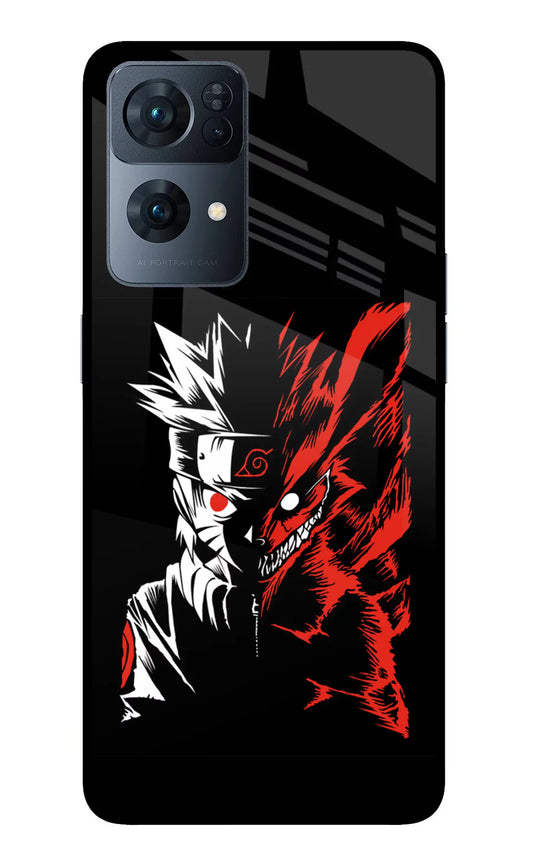 Naruto Two Face Oppo Reno7 Pro 5G back cover