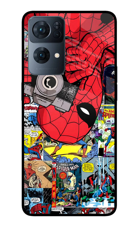 Spider Man Oppo Reno7 Pro 5G back cover