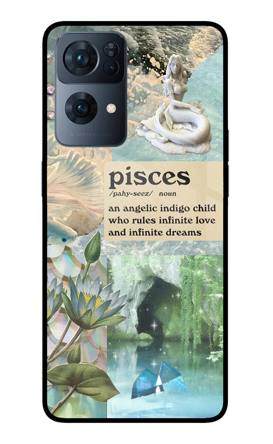 Pisces Zodiac Oppo Reno7 Pro 5G back cover