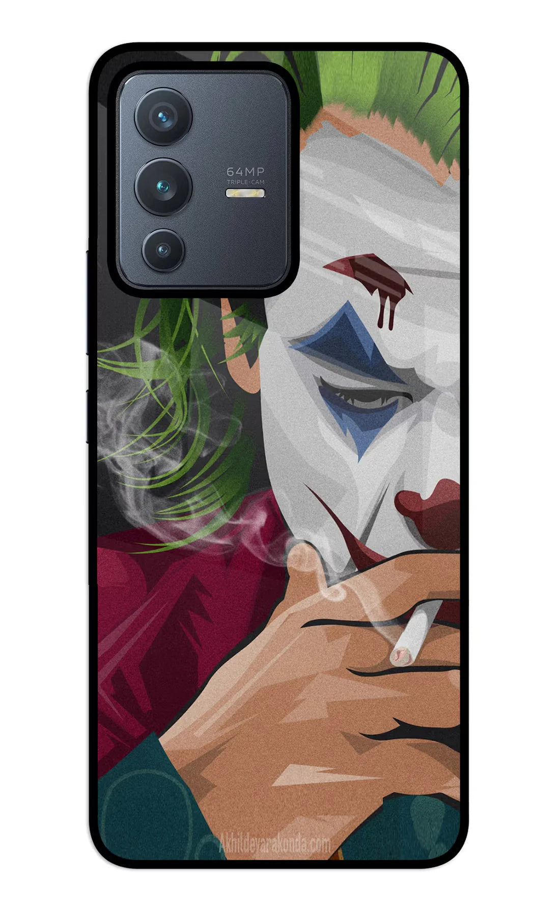 Joker Smoking Vivo V23 5G Back cover