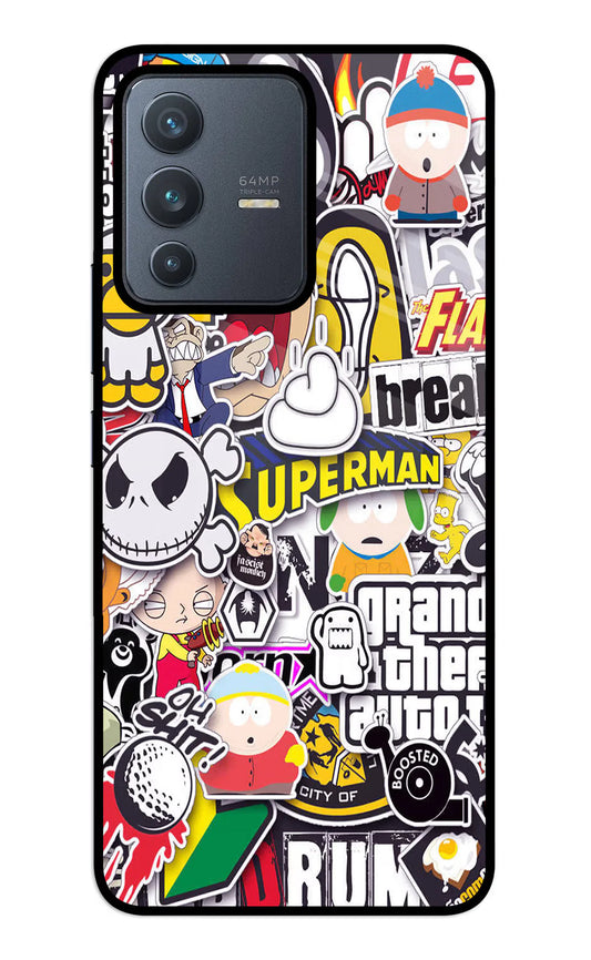 Sticker Bomb Vivo V23 5G Back cover