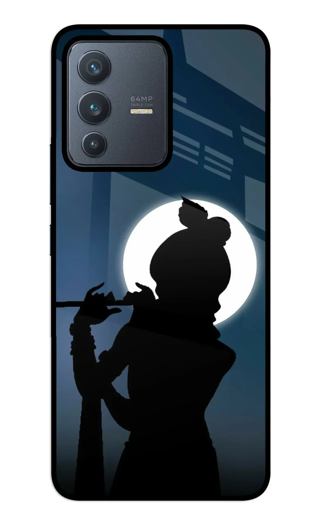 Shri Krishna Silhouette Vivo V23 5G Back cover