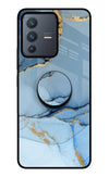 Blue Marble Vivo V23 5G Glass Case