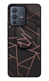 Geometric Pattern Vivo V23 5G Glass Case