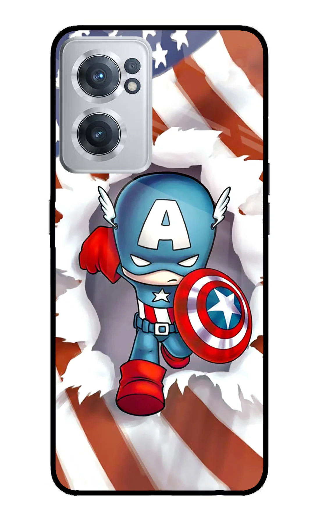 Captain America OnePlus Nord CE 2 5G  Back cover