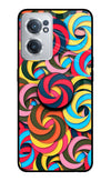 Spiral Pattern OnePlus Nord CE 2 5G Glass Case