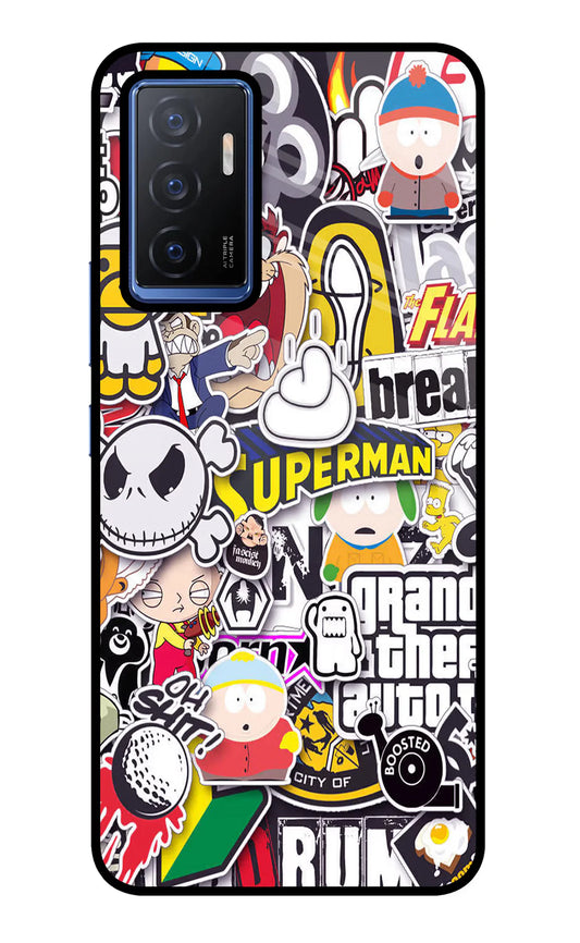 Sticker Bomb Vivo V23E 5G  Back cover